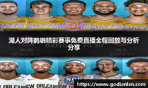 湖人对阵鹈鹕精彩赛事免费直播全程回放与分析分享